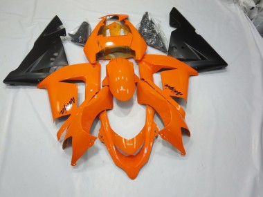 Orange Ninja 2004-2005 Kawasaki ZX10R Motorrad Verkleidung