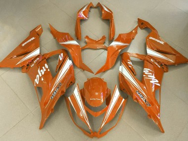 Orange Ninja 2013-2018 Kawasaki ZX6R Motorrad Verkleidung
