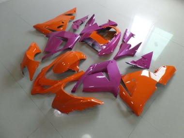 Orange Pink 2004-2005 Kawasaki ZX10R Motorrad Verkleidung