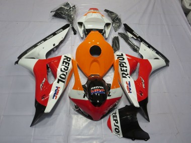 Orange Repsol 2006-2007 Honda CBR1000RR Motorrad Verkleidung
