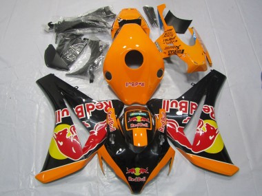 Orangerot Bull 2008-2011 Honda CBR1000RR Motorrad Verkleidung