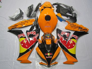 Orangerot Bull 2012-2016 Honda CBR1000RR Motorrad Verkleidung