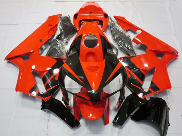 Oranges Spezialdesign 2005-2006 Honda CBR600RR Motorrad Verkleidung Oranges Spezialdesign 2005-2006 Honda CBR600RR Motorrad Verkleidung