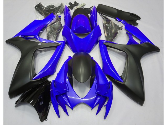 Ozeanblau 2006-2007 Suzuki GSXR 600-750 Motorrad Verkleidung Ozeanblau 2006-2007 Suzuki GSXR 600-750 Motorrad Verkleidung
