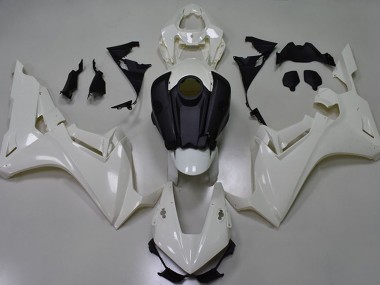 Perlweiß Schlicht 2017-2023 Honda CBR1000RR Motorrad Verkleidung
