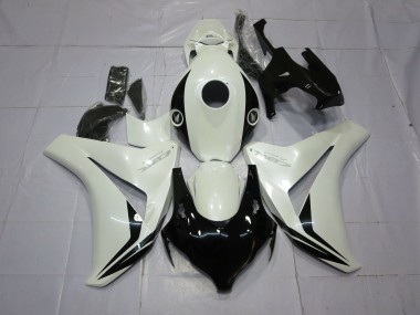 Perlweiß & Schwarz 2008-2011 Honda CBR1000RR Motorrad Verkleidung