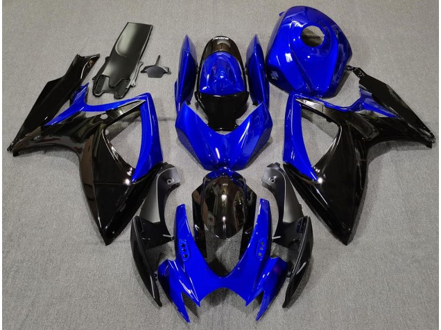 Perlblau Spezial 2006-2007 Suzuki GSXR 600-750 Motorrad Verkleidung Perlblau Spezial 2006-2007 Suzuki GSXR 600-750 Motorrad Verkleidung