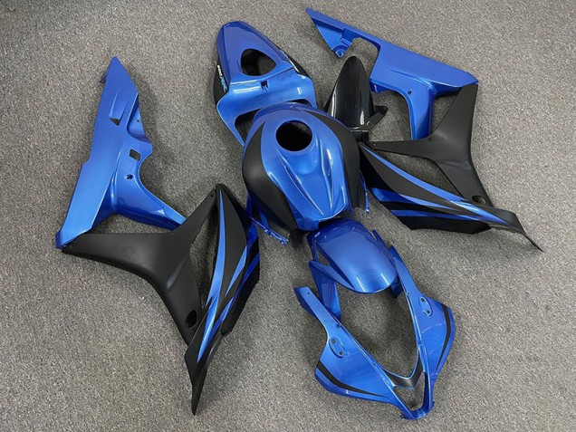 Perlenblau OEM Stil 2007-2008 Honda CBR600RR Motorrad Verkleidung Perlenblau OEM Stil 2007-2008 Honda CBR600RR Motorrad Verkleidung