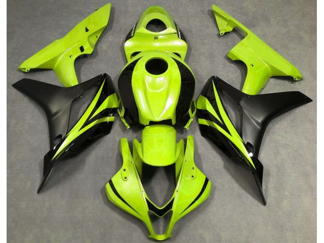 Perlengrün OEM Stil 2007-2008 Honda CBR600RR Motorrad Verkleidung Perlengrün OEM Stil 2007-2008 Honda CBR600RR Motorrad Verkleidung