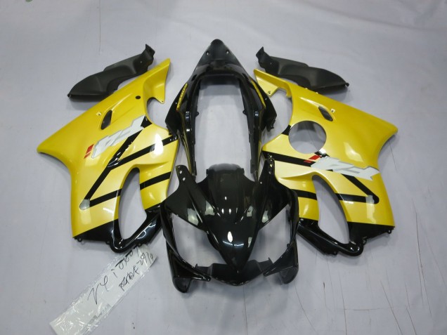 Perlgelb Glänzendes Schwarz 2004-2007 Honda CBR600 F4i Motorrad Verkleidung Perlgelb Glänzendes Schwarz 2004-2007 Honda CBR600 F4i Motorrad Verkleidung