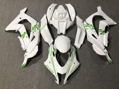 Perlgrün Weiß Kawi 2016-2019 Kawasaki ZX10R Motorrad Verkleidung