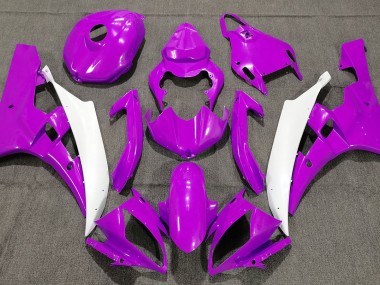 Perllila 2006-2007 Yamaha R6 Motorrad Verkleidung