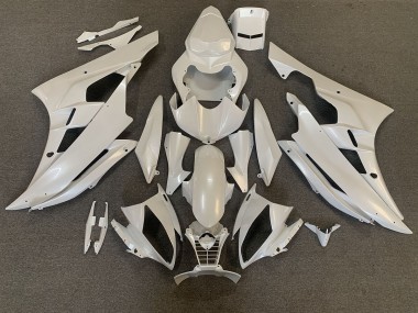 Perlweiss 2006-2007 Yamaha R6 Motorrad Verkleidung