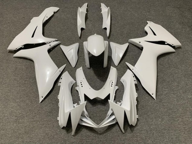 Perlweiss 2011-2024 Suzuki GSXR 600-750 Motorrad Verkleidung Perlweiss 2011-2024 Suzuki GSXR 600-750 Motorrad Verkleidung