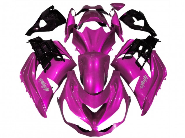 Pink 2012-2021 Kawasaki ZX14R Motorrad Verkleidung Pink 2012-2021 Kawasaki ZX14R Motorrad Verkleidung