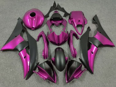 Pink & Matt Schwarz 2008-2016 Yamaha R6 Motorrad Verkleidung