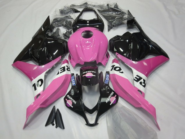 Pink Spezial Repsol 2009-2012 Honda CBR600RR Motorrad Verkleidung Pink Spezial Repsol 2009-2012 Honda CBR600RR Motorrad Verkleidung