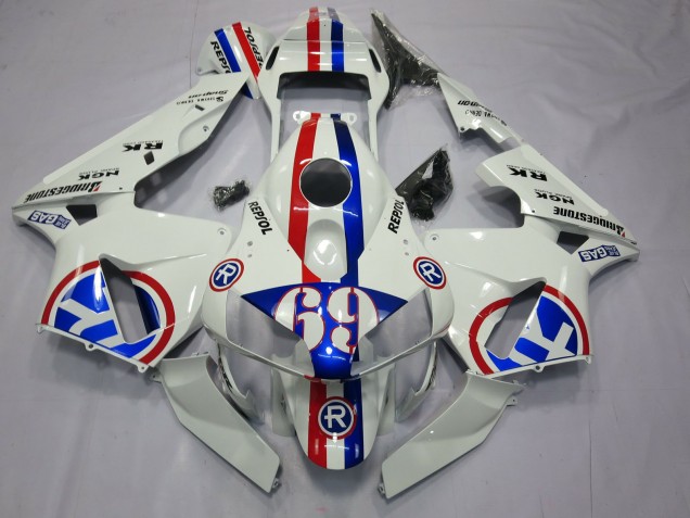 Repsol 69 2003-2004 Honda CBR600RR Motorrad Verkleidung
