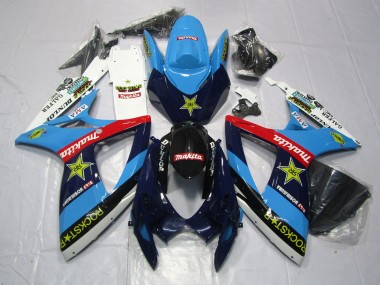 Rockstar 2006-2007 Suzuki GSXR 600-750 Motorrad Verkleidung