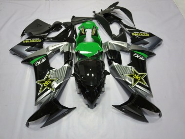 Rockstar 2008-2010 Kawasaki ZX10R Motorrad Verkleidung