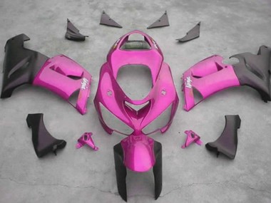 Rosa 2005-2006 Kawasaki ZX6R Motorrad Verkleidung