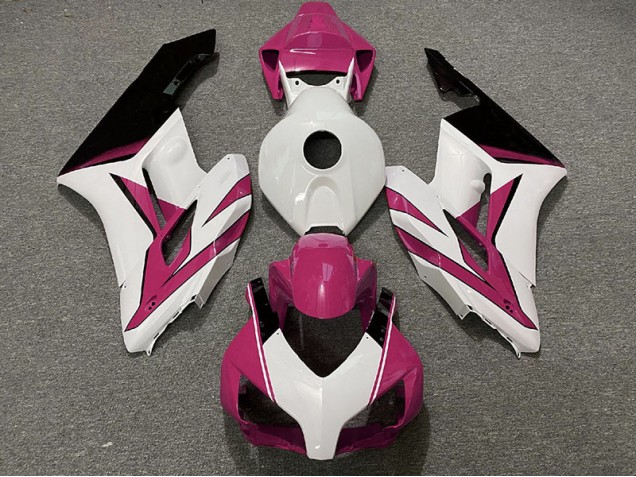 Rosa Weiß & Glanz Schwarz 2004-2005 Honda CBR1000RR Motorrad Verkleidung Rosa Weiß & Glanz Schwarz 2004-2005 Honda CBR1000RR Motorrad Verkleidung
