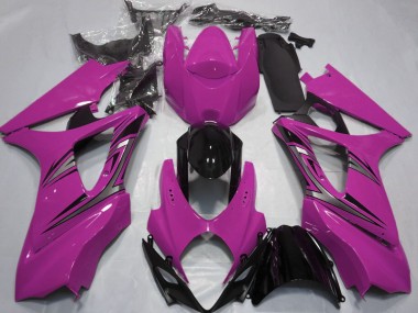 Rosa OEM Stil 2007-2008 Suzuki GSXR 1000 Motorrad Verkleidung