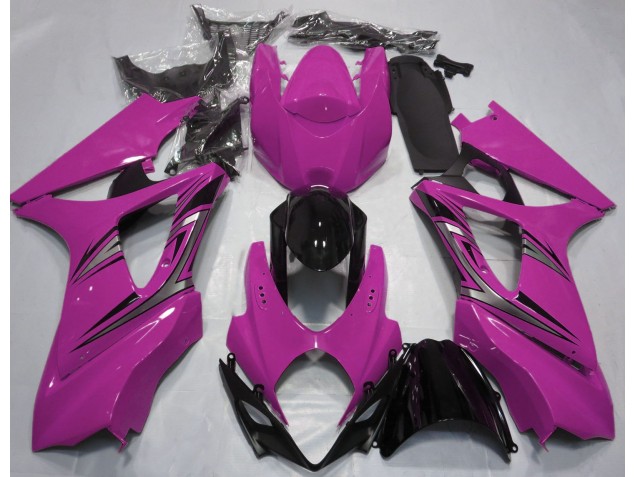 Rosa OEM Stil 2007-2008 Suzuki GSXR 1000 Motorrad Verkleidung Rosa OEM Stil 2007-2008 Suzuki GSXR 1000 Motorrad Verkleidung