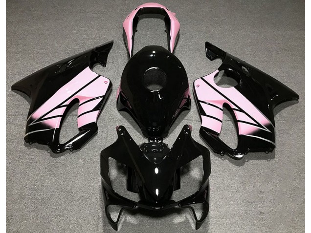 Rosa & Schwarz Nach Maß 2004-2007 Honda CBR600 F4i Motorrad Verkleidung Rosa & Schwarz Nach Maß 2004-2007 Honda CBR600 F4i Motorrad Verkleidung