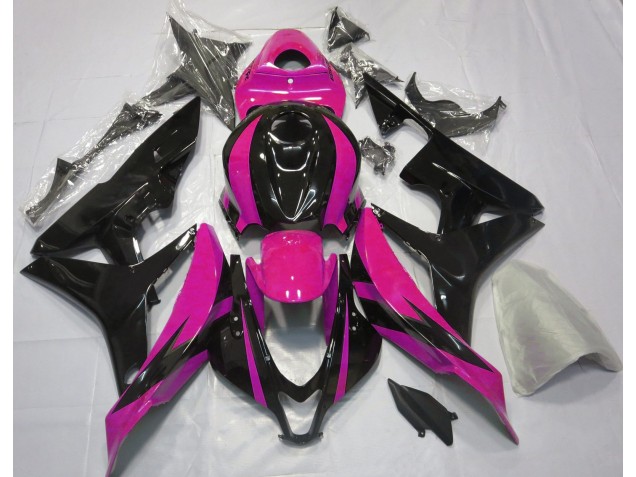 Rosa & Schwarz OEM Design 2007-2008 Honda CBR600RR Motorrad Verkleidung Rosa & Schwarz OEM Design 2007-2008 Honda CBR600RR Motorrad Verkleidung