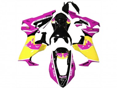 Rosa Stier 2017-2023 Honda CBR1000RR Motorrad Verkleidung