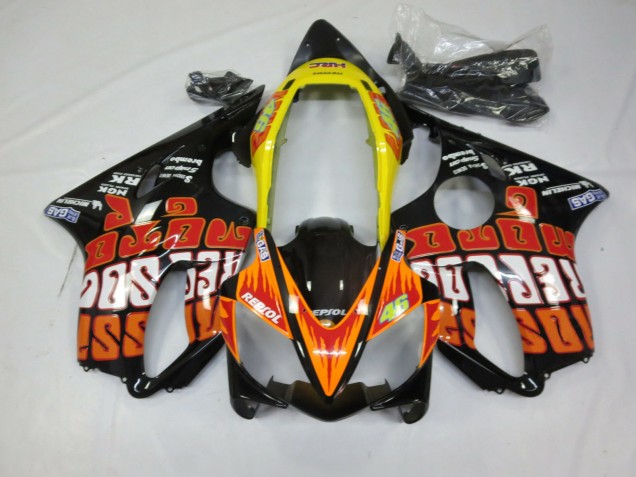 Rossi Design 2004-2007 Honda CBR600 F4i Motorrad Verkleidung Rossi Design 2004-2007 Honda CBR600 F4i Motorrad Verkleidung