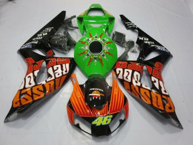 Rossi Limette 2006-2007 Honda CBR1000RR Motorrad Verkleidung