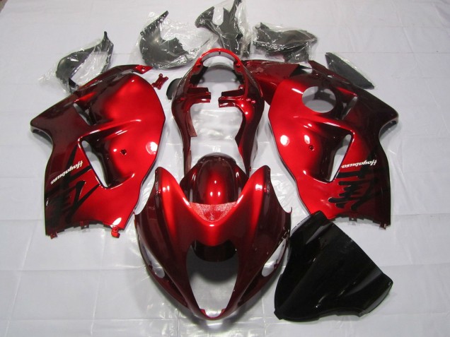 Rot 1997-2007 Suzuki GSXR 1300 Motorrad Verkleidung Rot 1997-2007 Suzuki GSXR 1300 Motorrad Verkleidung