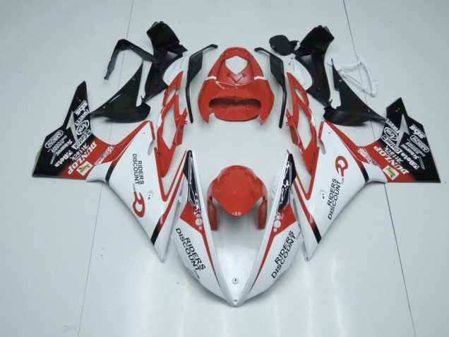 Rot & Weiß 2013-2016 Triumph Daytona 675 Motorrad Verkleidung Rot & Weiß 2013-2016 Triumph Daytona 675 Motorrad Verkleidung