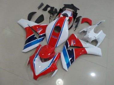 Rot Blau & Weiß 2008-2011 Honda CBR1000RR Motorrad Verkleidung