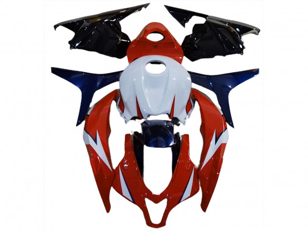 Rot & Blau Glänzend 2009-2012 Honda CBR600RR Motorrad Verkleidung Rot & Blau Glänzend 2009-2012 Honda CBR600RR Motorrad Verkleidung