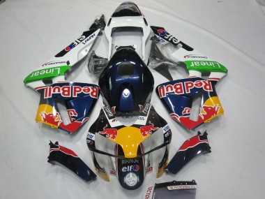 Rot Bull-Design 2003-2004 Honda CBR600RR Motorrad Verkleidung