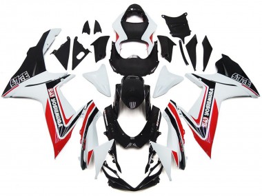 Rot Custom-Stil-Kit 2011-2024 Suzuki GSXR 600-750 Motorrad Verkleidung