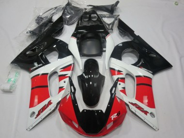 Rot-Weiß-Design 1998-2002 Yamaha R6 Motorrad Verkleidung