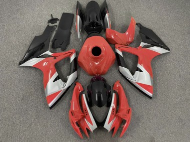 Rot Design 2006-2007 Suzuki GSXR 600-750 Motorrad Verkleidung