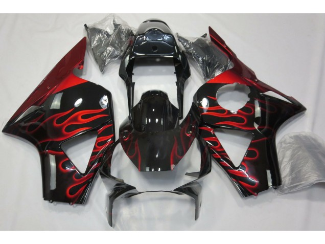 Rot Flamme 2002-2003 Honda CBR954RR Motorrad Verkleidung Rot Flamme 2002-2003 Honda CBR954RR Motorrad Verkleidung