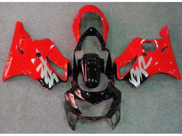 Rot Glänzend 1999-2000 Honda CBR600 F4 Motorrad Verkleidung Rot Glänzend 1999-2000 Honda CBR600 F4 Motorrad Verkleidung
