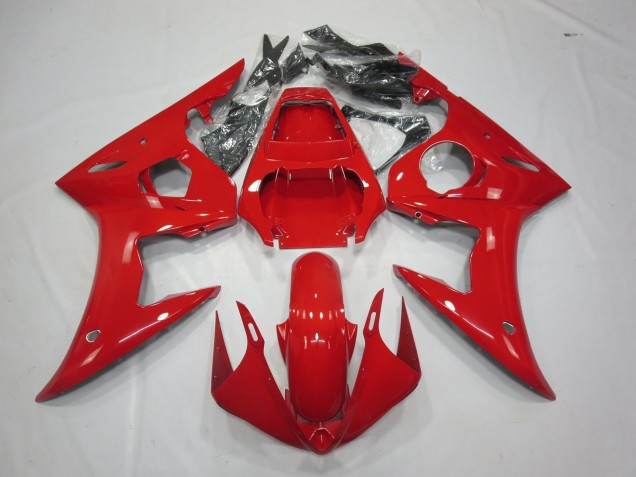 Rot Glänzend 2003-2004 Yamaha R6 Motorrad Verkleidung Rot Glänzend 2003-2004 Yamaha R6 Motorrad Verkleidung