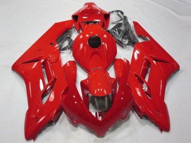 Rot Glänzend 2004-2005 Honda CBR1000RR Motorrad Verkleidung