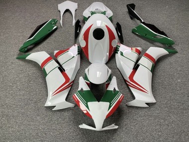 Rot Glänzend & Grün 2012-2016 Honda CBR1000RR Motorrad Verkleidung