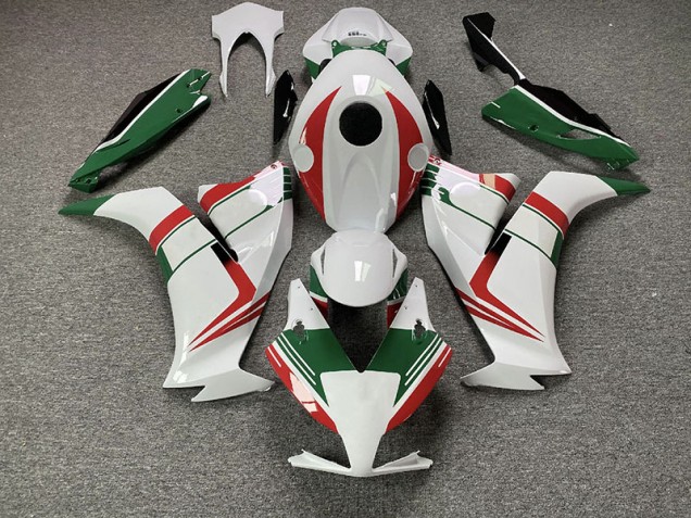 Rot Glänzend & Grün 2012-2016 Honda CBR1000RR Motorrad Verkleidung Rot Glänzend & Grün 2012-2016 Honda CBR1000RR Motorrad Verkleidung