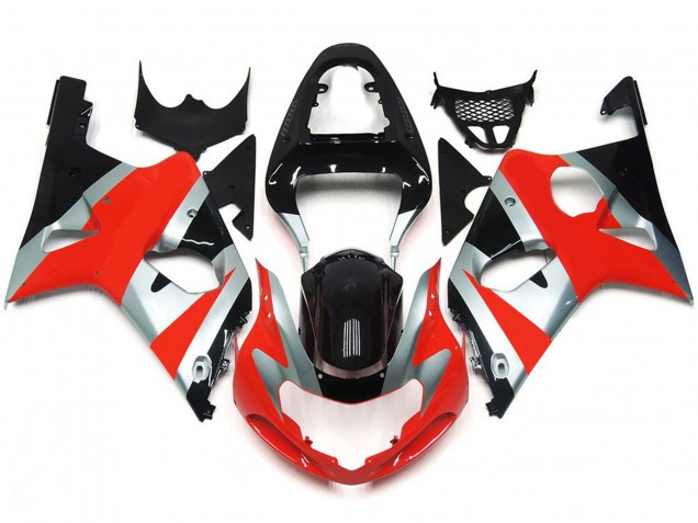 Rot Glänzend OEM-Stil-Kit 2000-2002 Suzuki GSXR 1000 Motorrad Verkleidung Rot Glänzend OEM-Stil-Kit 2000-2002 Suzuki GSXR 1000 Motorrad Verkleidung