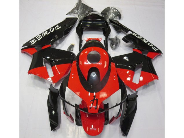Rot Glänzend Power-Design 2003-2004 Honda CBR600RR Motorrad Verkleidung Rot Glänzend Power-Design 2003-2004 Honda CBR600RR Motorrad Verkleidung