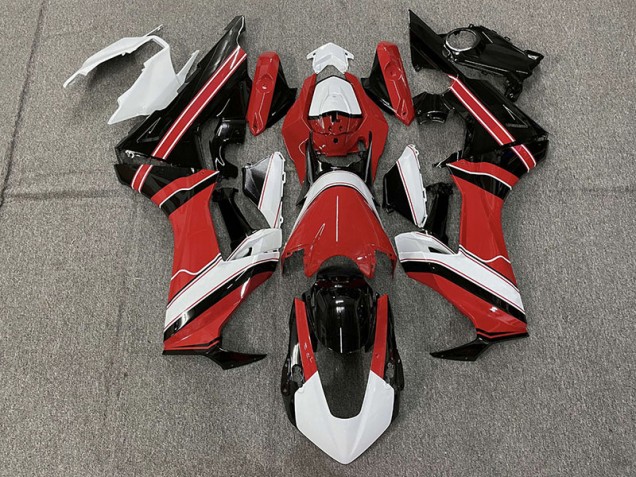 Rot Glänzend Weiß & Schwarz 2017-2023 Honda CBR1000RR Motorrad Verkleidung Rot Glänzend Weiß & Schwarz 2017-2023 Honda CBR1000RR Motorrad Verkleidung